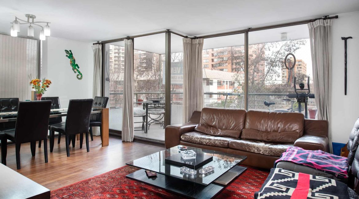Venta departamento Ñuñoa Duble Almeyda Living1