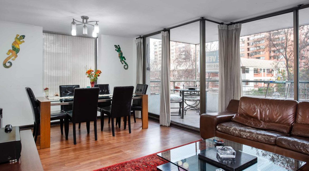 Venta departamento Ñuñoa Duble Almeyda Living2