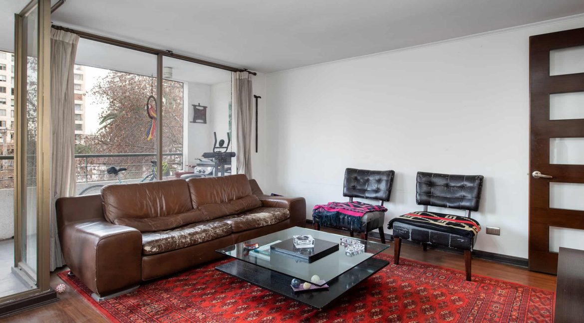 Venta departamento Ñuñoa Duble Almeyda Living3