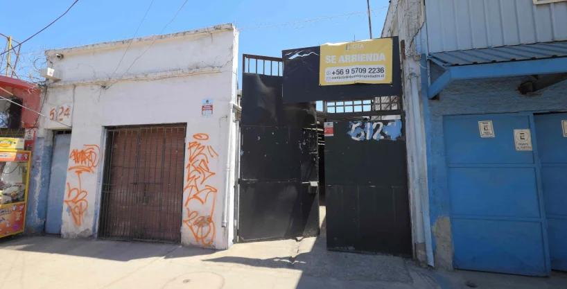 Galpón en arriendo en sector industrial de Conchalí