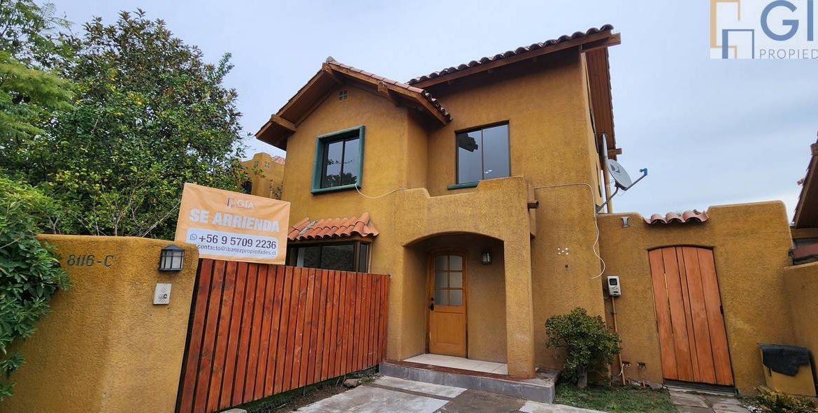 Arriendo Casa Condominio ArqViva peñalolen 00001