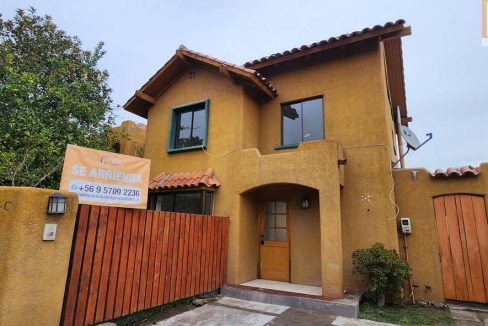 Arriendo Casa Condominio ArqViva Peñalolen
